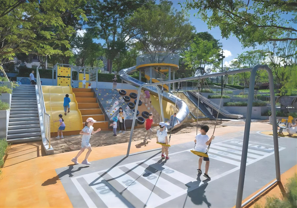 做一套非标无动力儿童设施要多少钱？